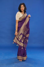 Opulent Violet Indigo Elegance