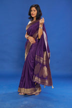 Opulent Violet Indigo Elegance