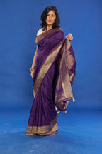 Opulent Violet Indigo Elegance