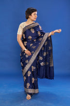 Sunny Midnight Blue Elegance