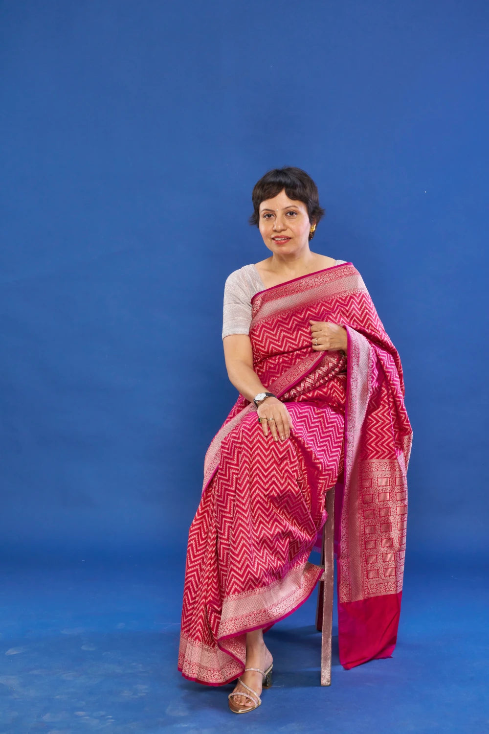 Lavish Deep Magenta Elegance