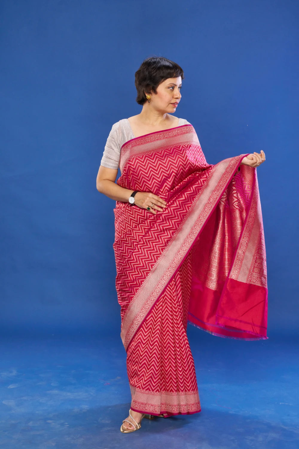 Lavish Deep Magenta Elegance