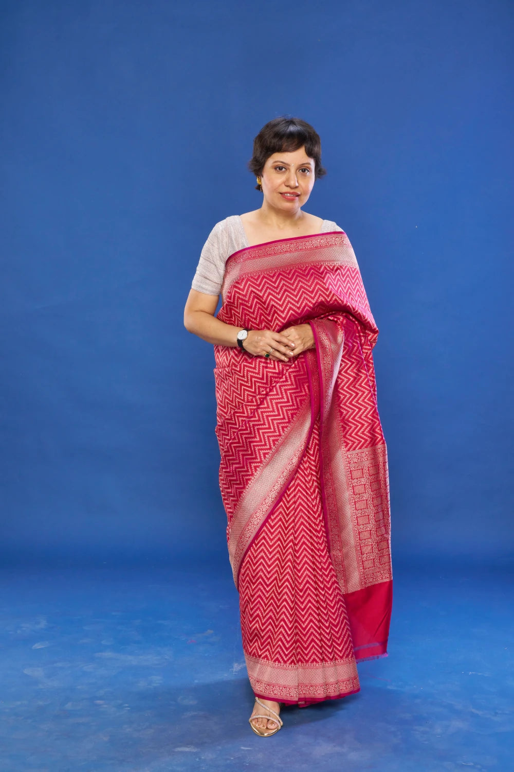 Lavish Deep Magenta Elegance