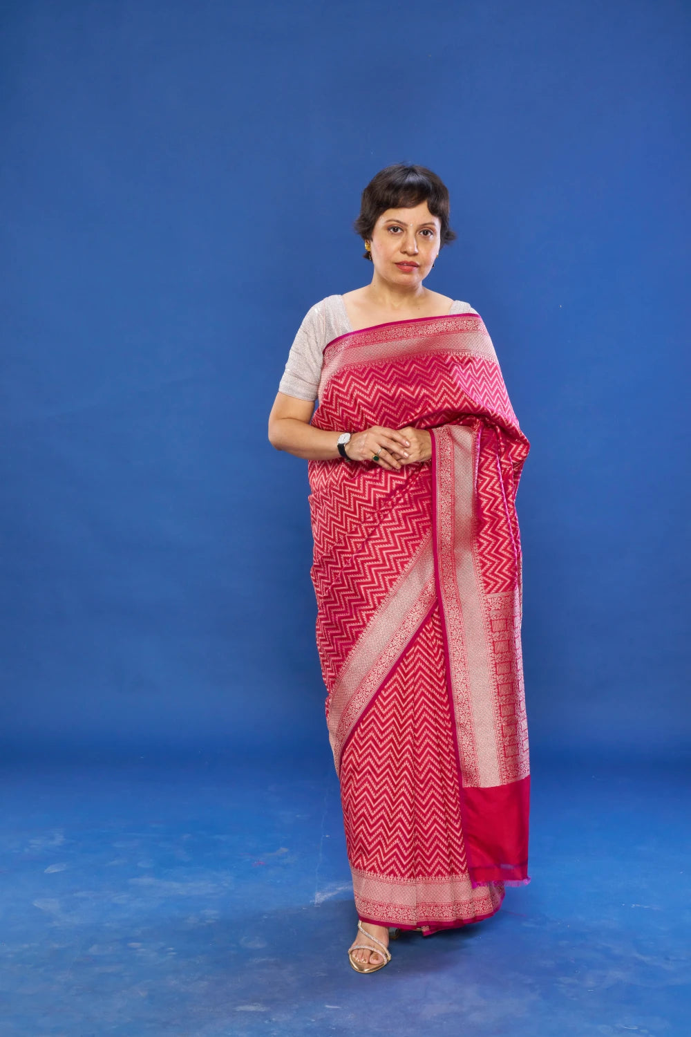 Lavish Deep Magenta Elegance