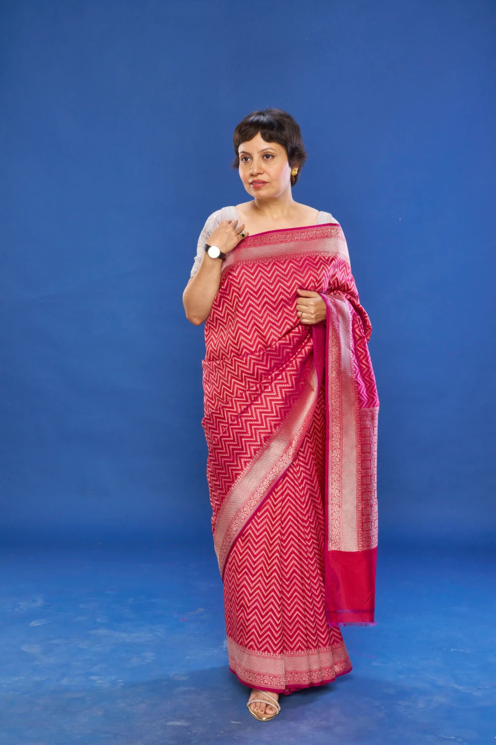 Lavish Deep Magenta Elegance