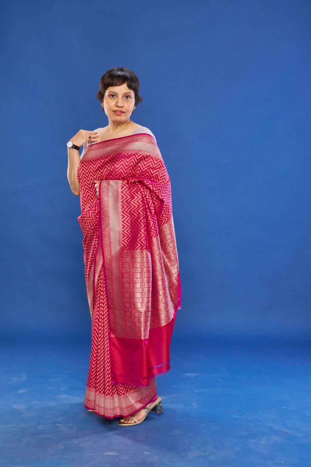 Lavish Deep Magenta Elegance