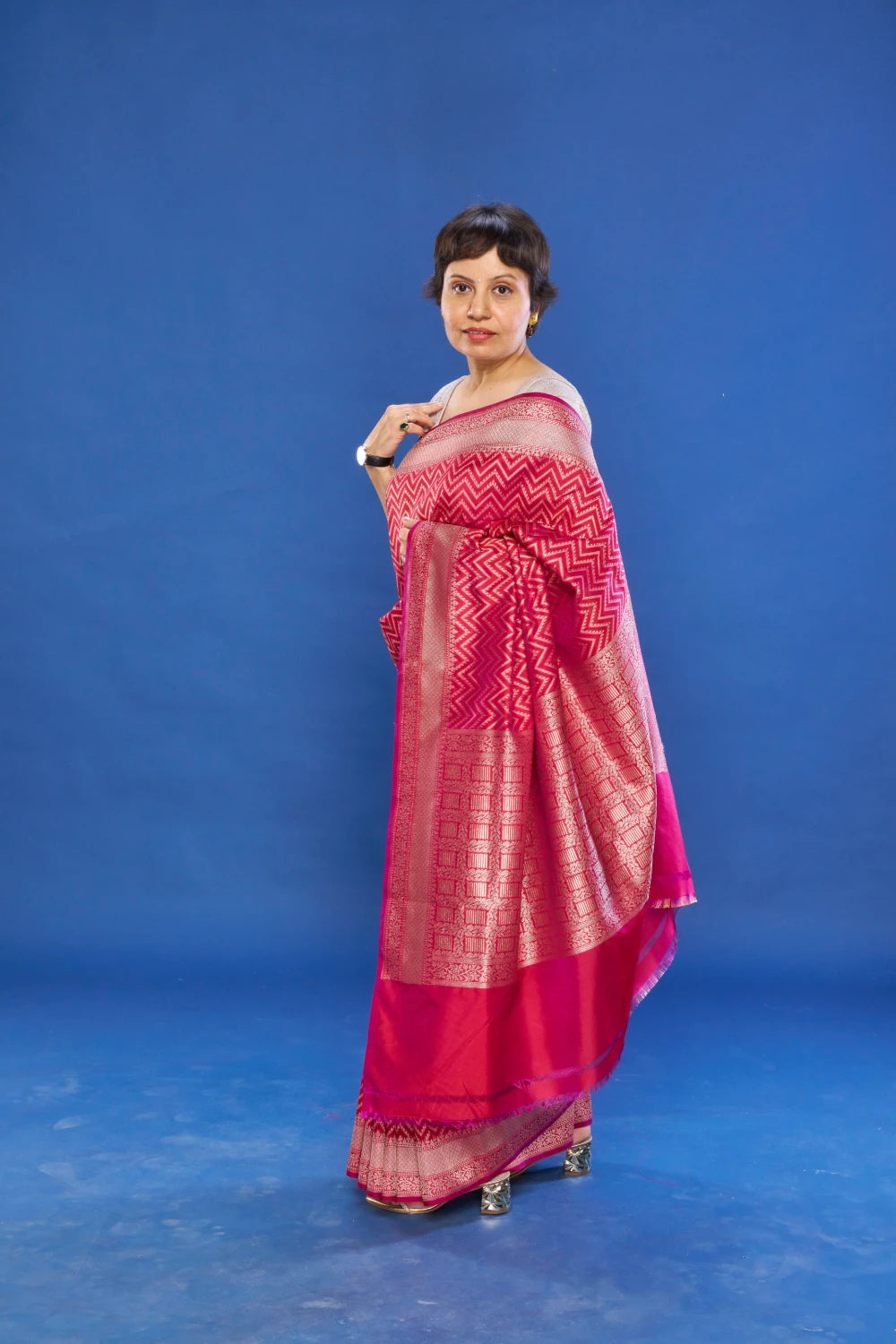 Lavish Deep Magenta Elegance