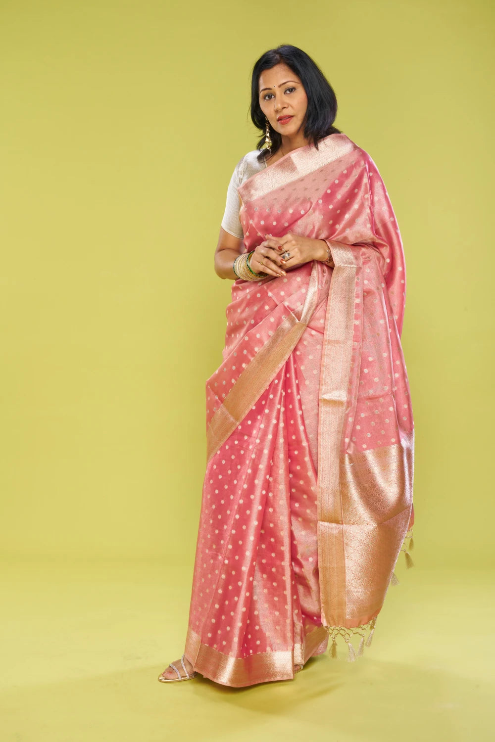 Rosy Silver Pink Elegance
