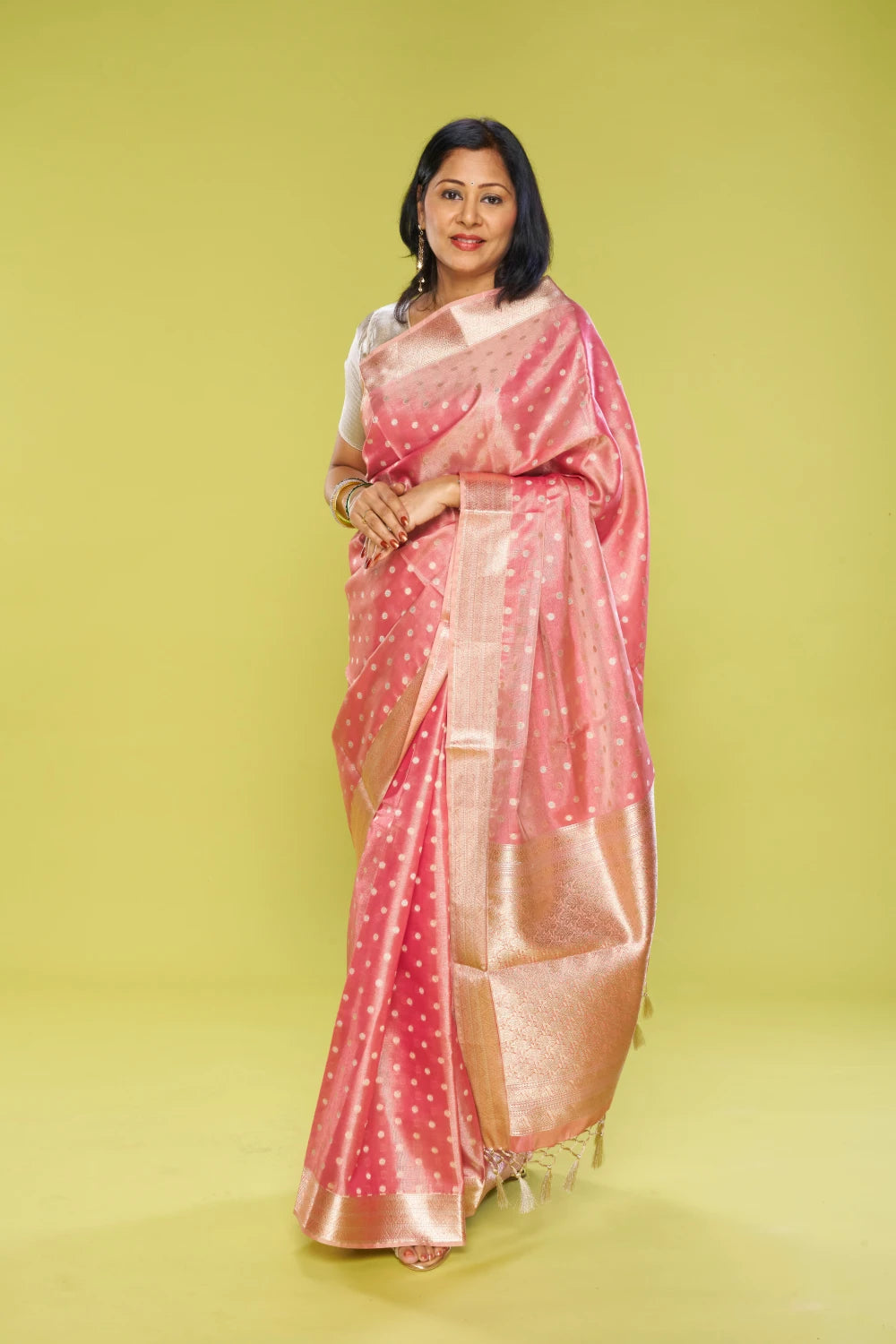 Rosy Silver Pink Elegance