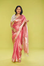 Rosy Silver Pink Elegance