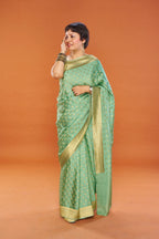 Graceful Light Grass Green Elegance