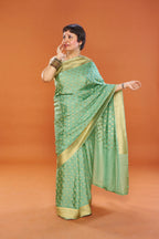 Graceful Light Grass Green Elegance