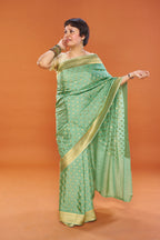 Graceful Light Grass Green Elegance