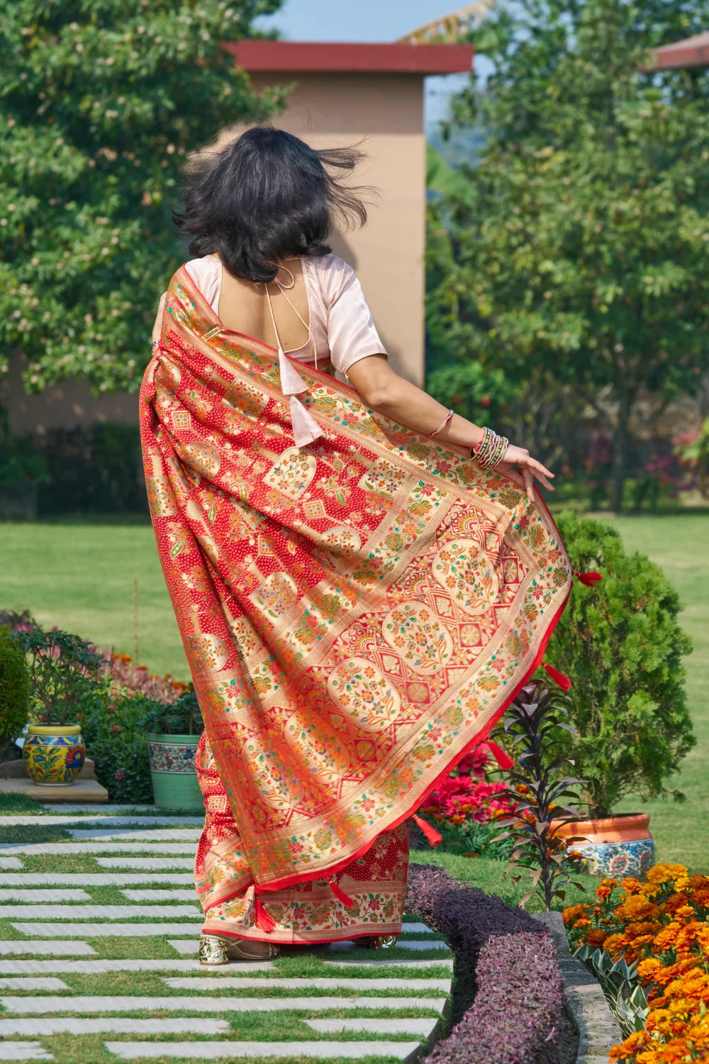 Vibrant Rubine Red C Elegance