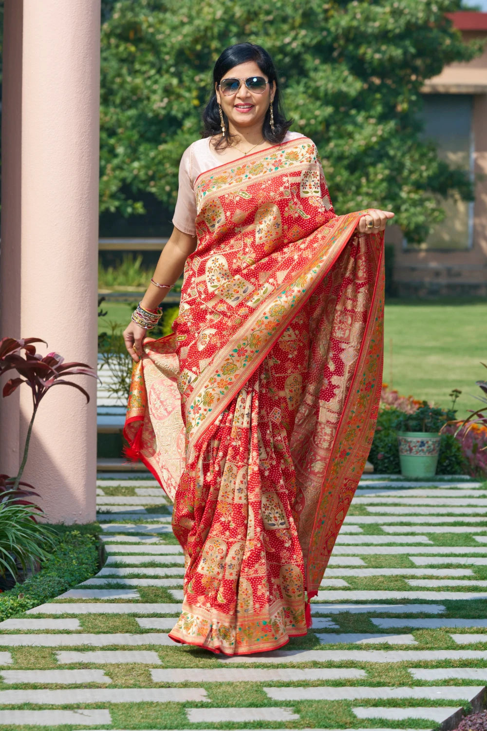Vibrant Rubine Red C Elegance
