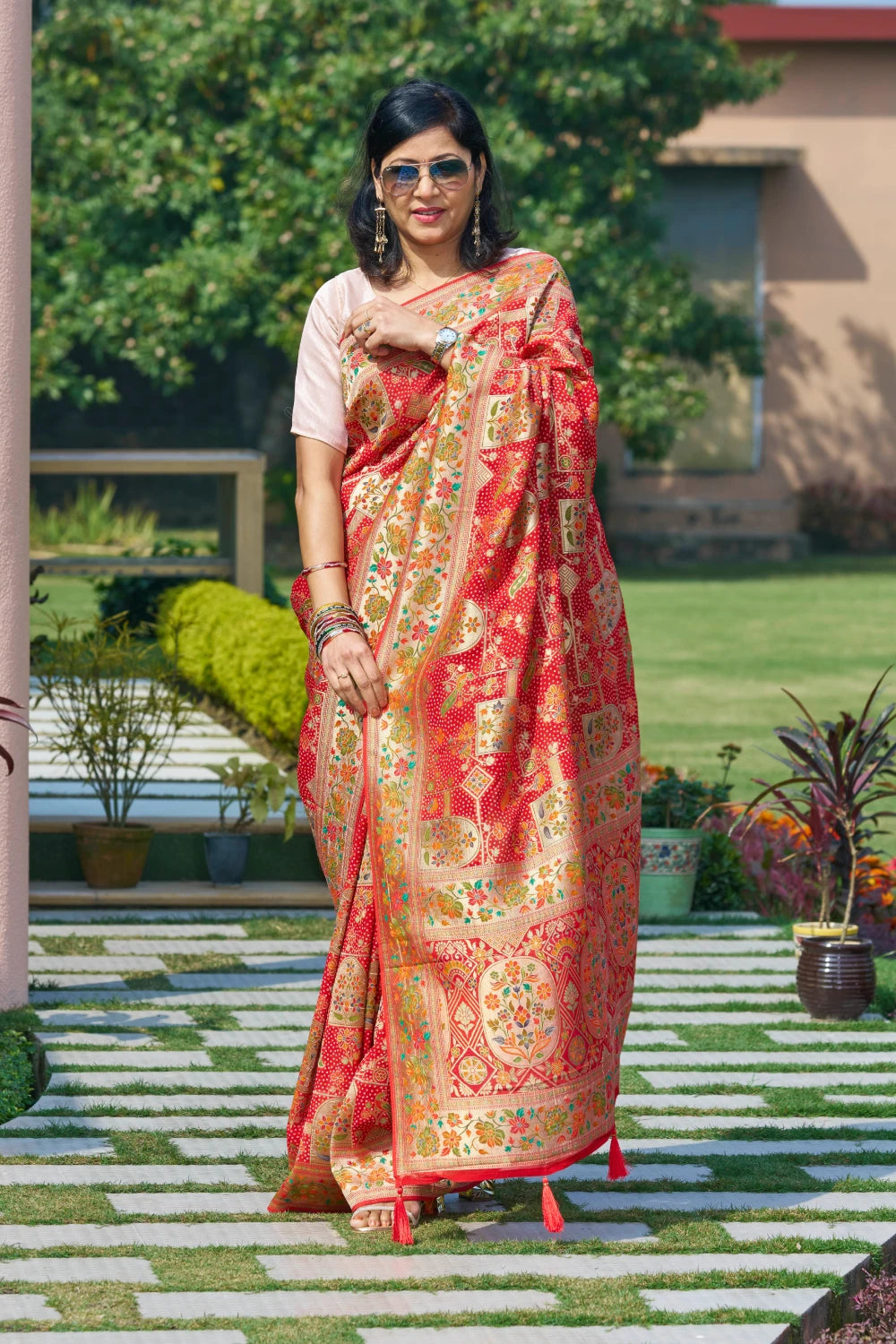 Vibrant Rubine Red C Elegance