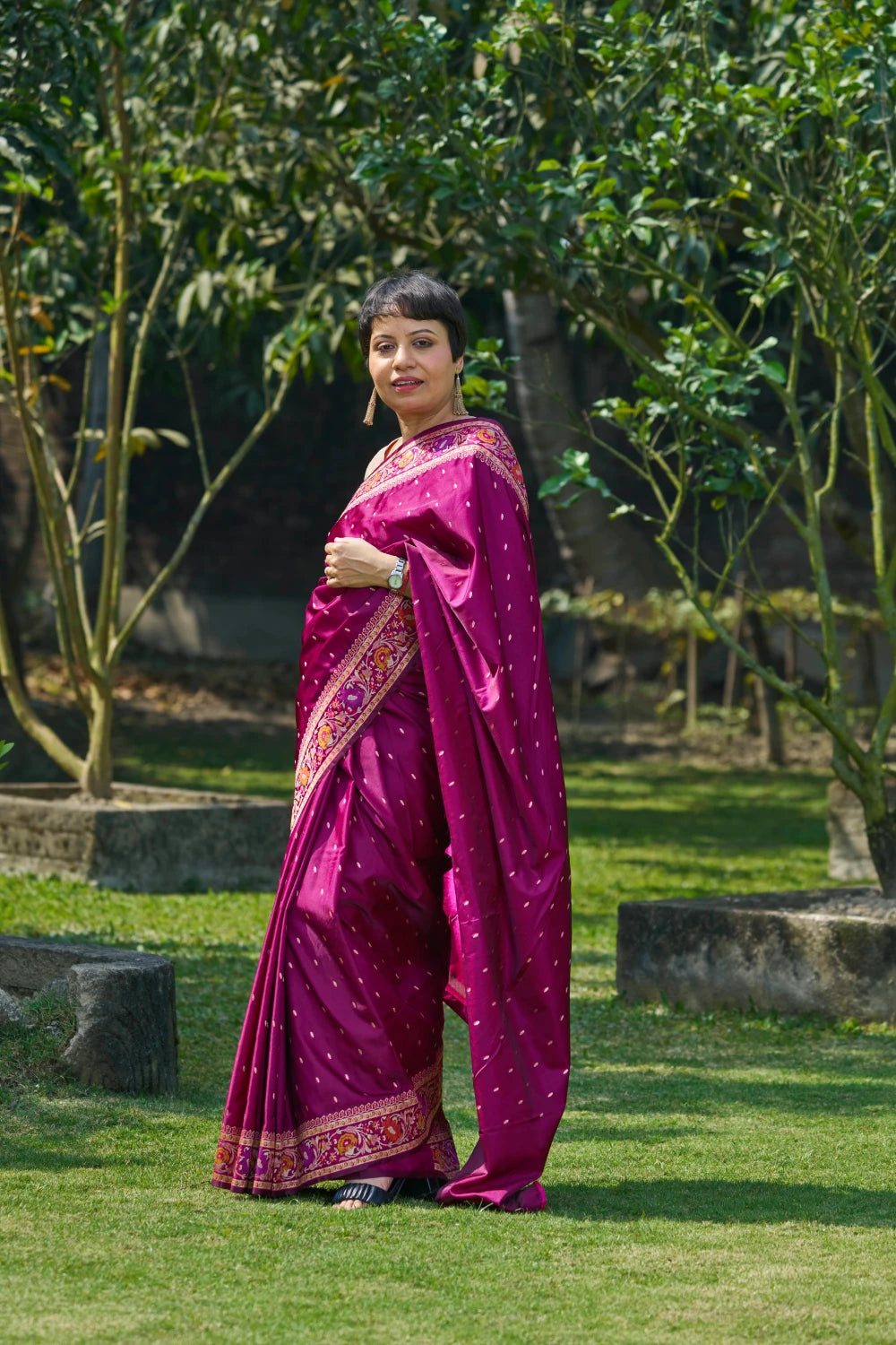 Fine Magenta Lacquer Elegance