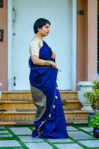 Radiant Midnight Blue Elegance