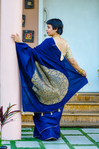 Radiant Midnight Blue Elegance
