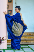 Radiant Midnight Blue Elegance
