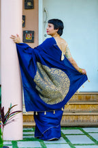 Radiant Midnight Blue Elegance