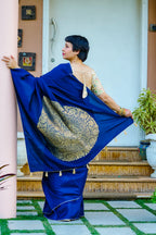 Radiant Midnight Blue Elegance