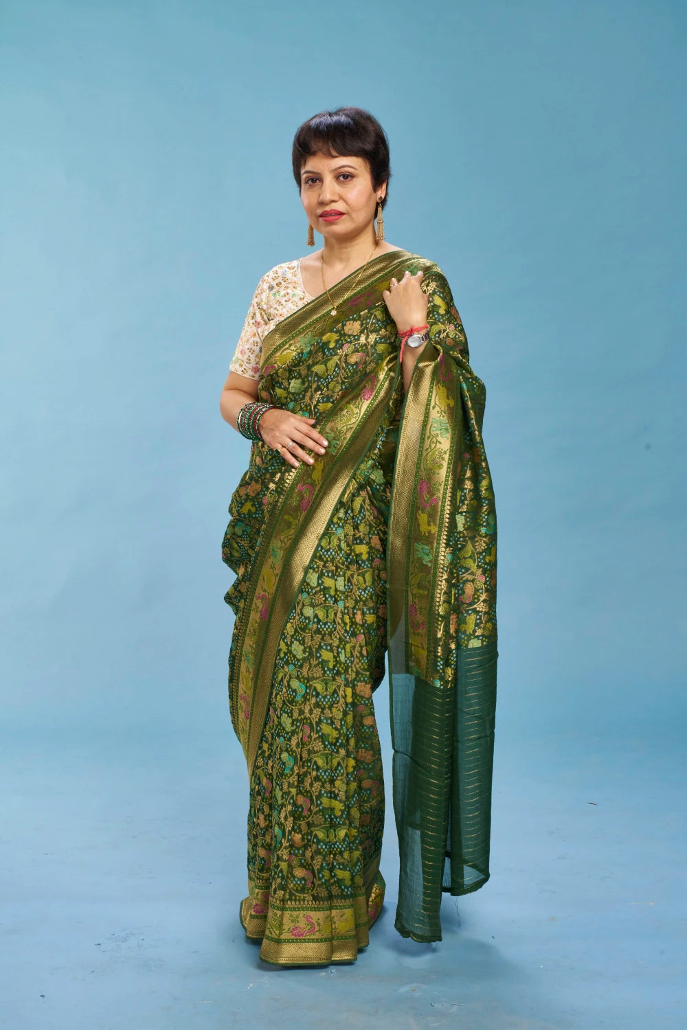 Rich Dark Green Elegance