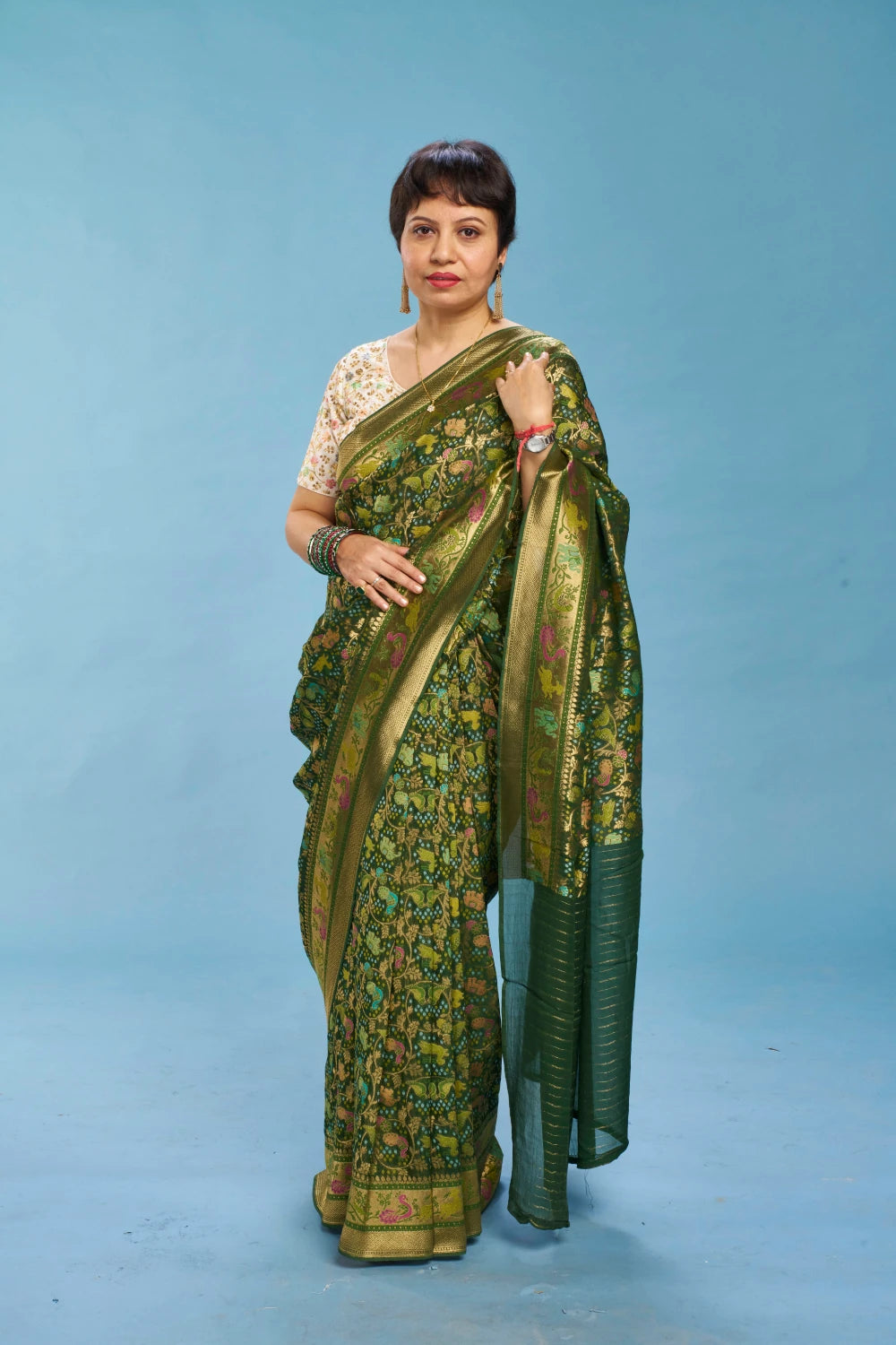 Rich Dark Green Elegance