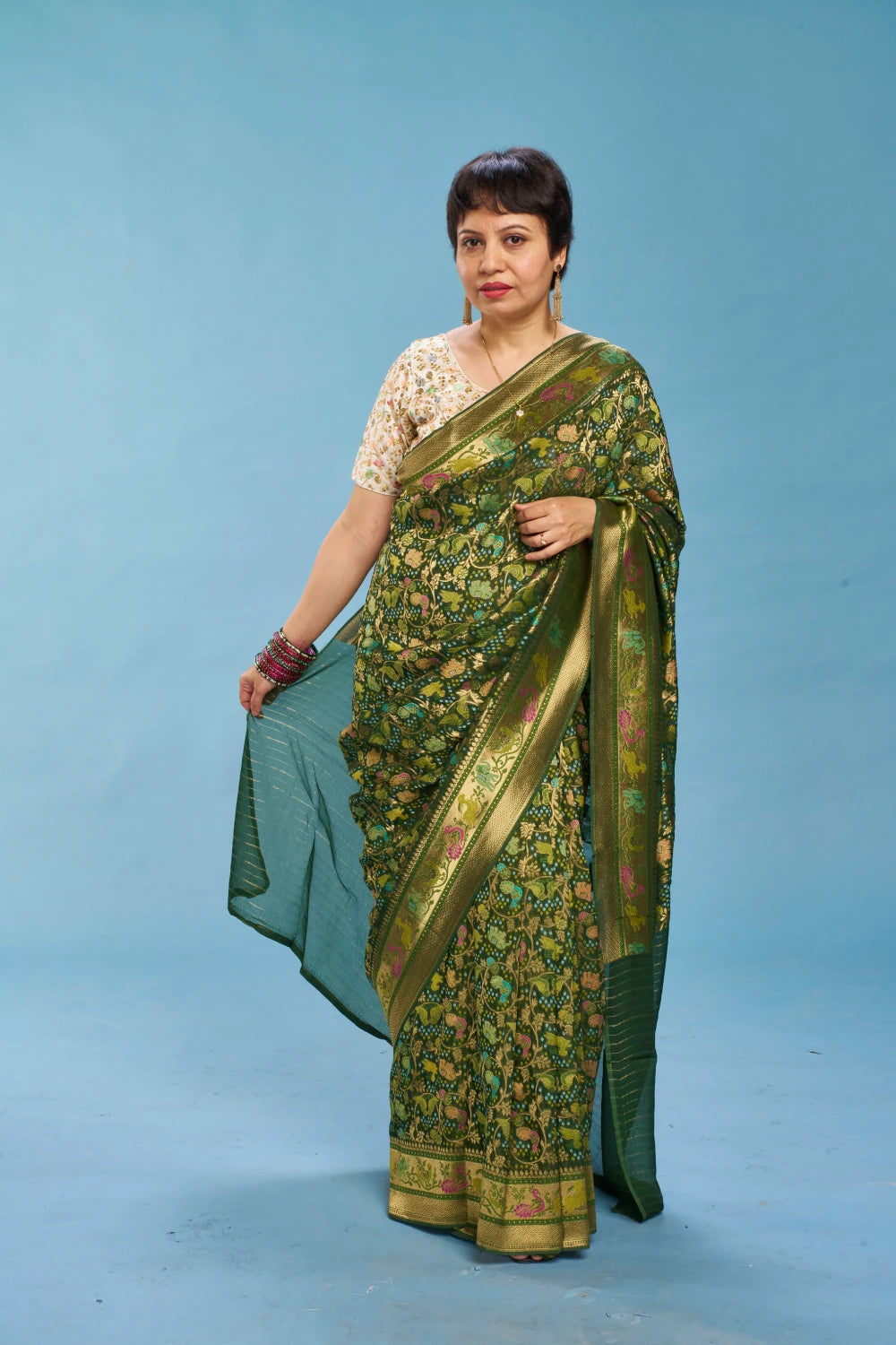 Rich Dark Green Elegance