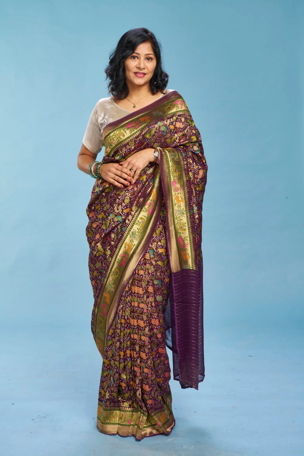 Bold Deep & Dark Royal Purple Elegance