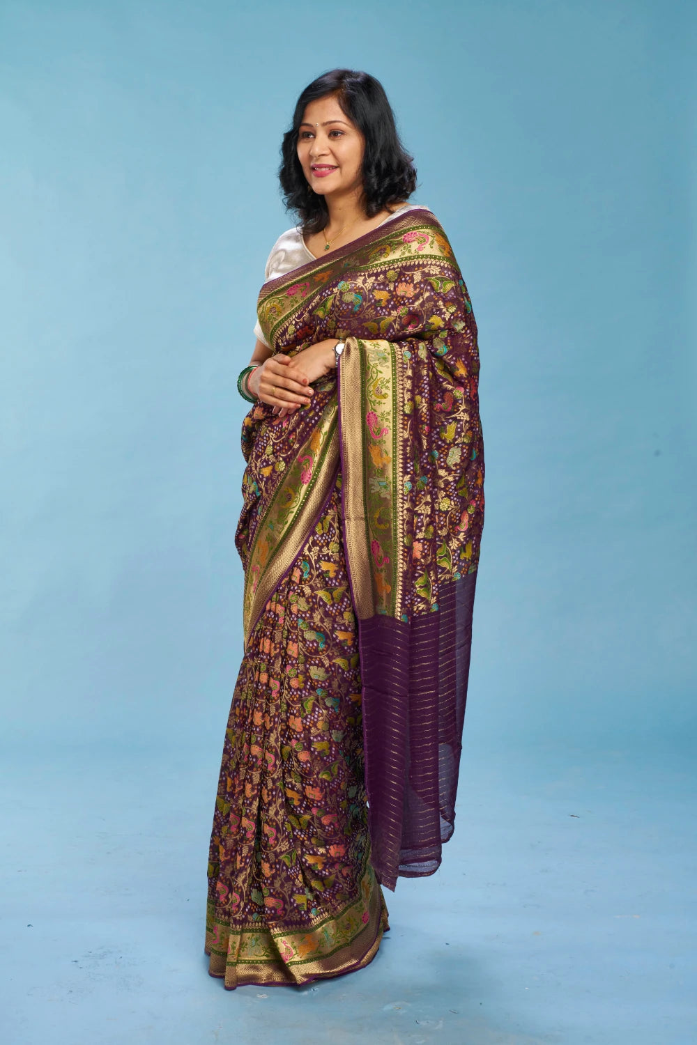 Bold Deep & Dark Royal Purple Elegance