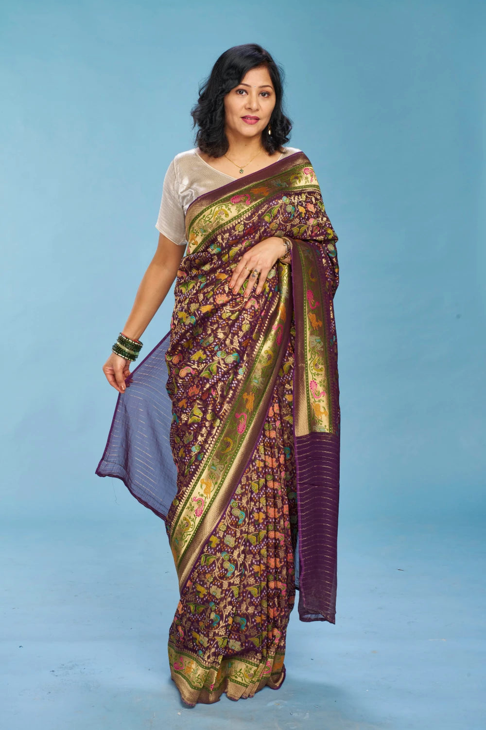 Bold Deep & Dark Royal Purple Elegance