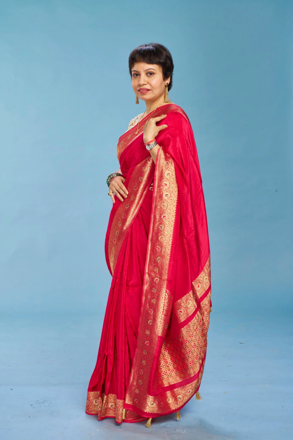 Joyful Rani Pink & Magenta Pink Elegance