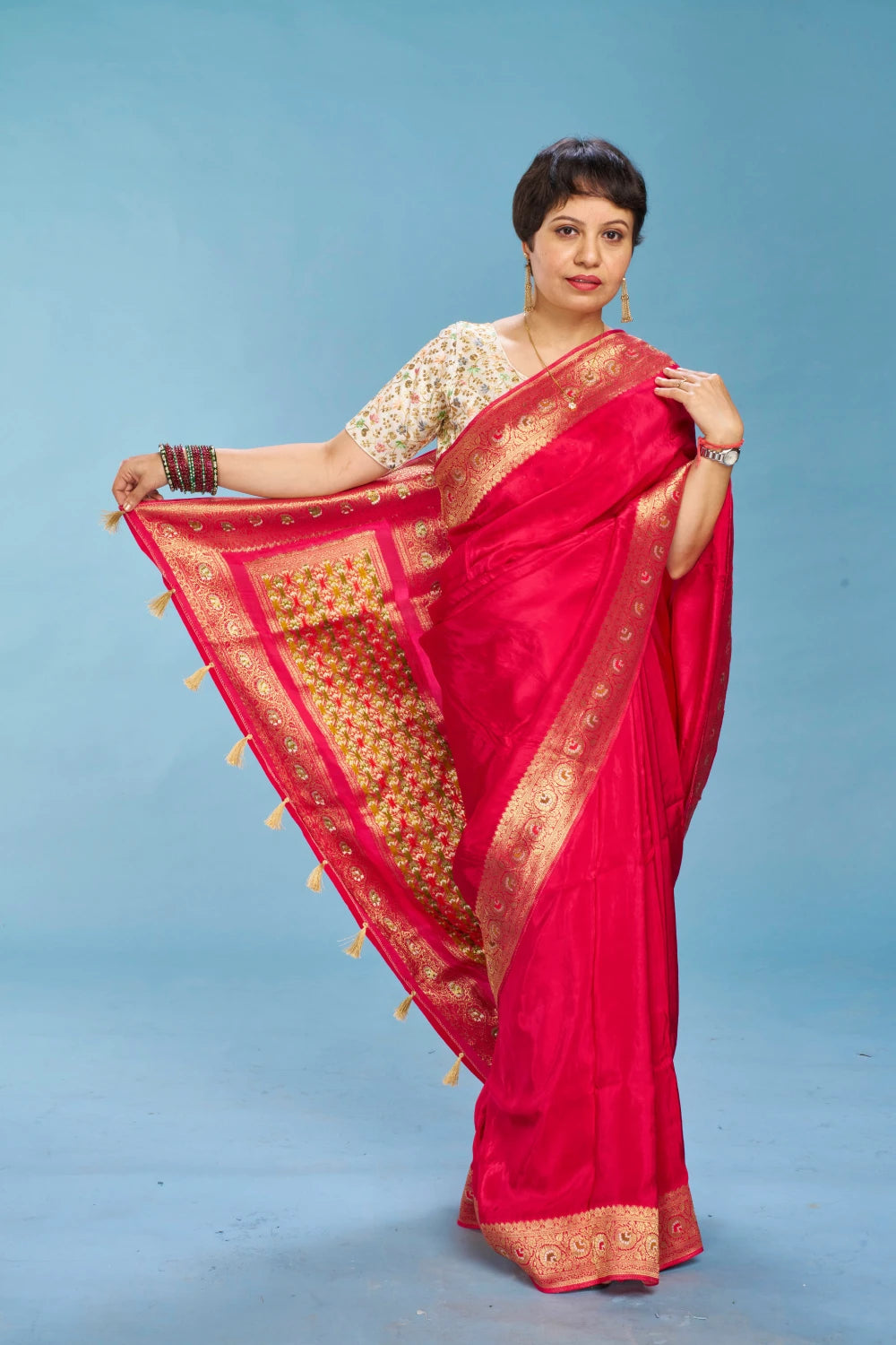 Joyful Rani Pink & Magenta Pink Elegance