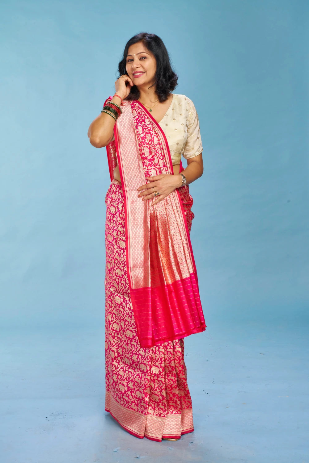 Gorgeous Deep Magenta Elegance