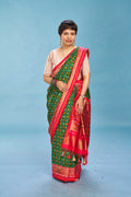 Luxurious Emerald Embrace Elegance