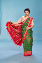 Luxurious Emerald Embrace Elegance