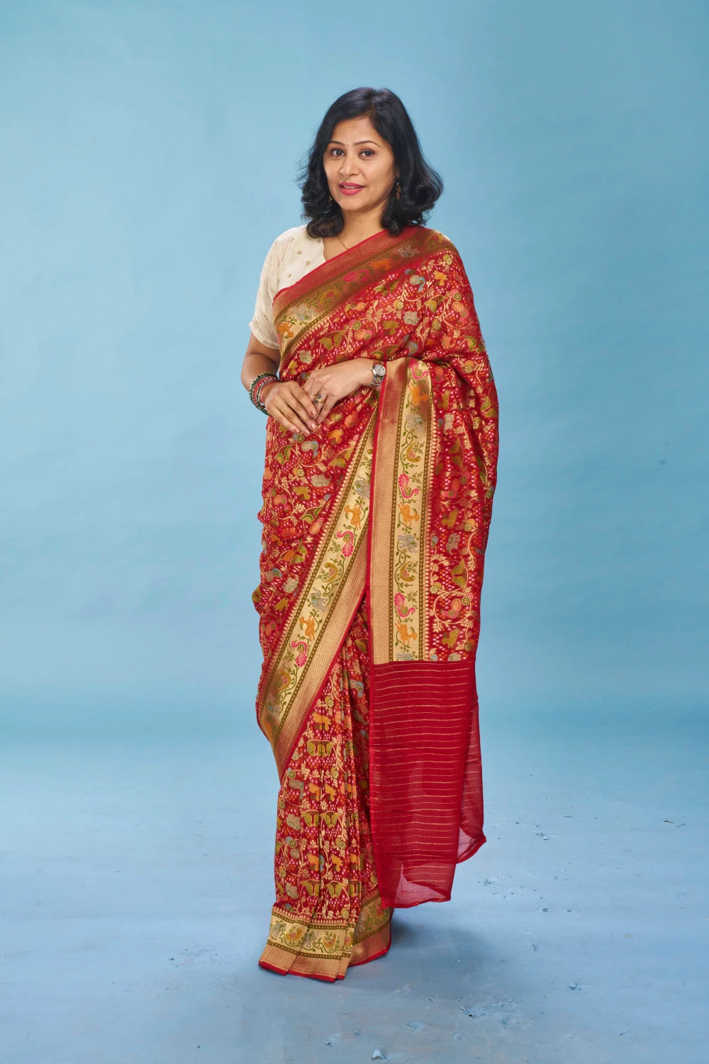 Soft Cardinal Red Elegance