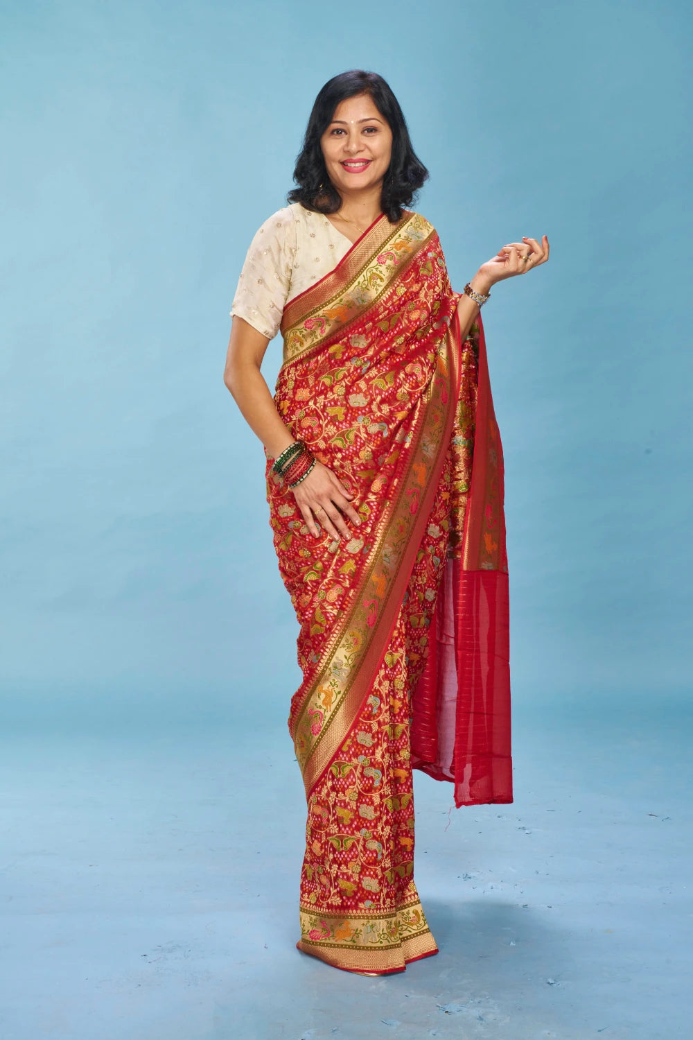 Soft Cardinal Red Elegance