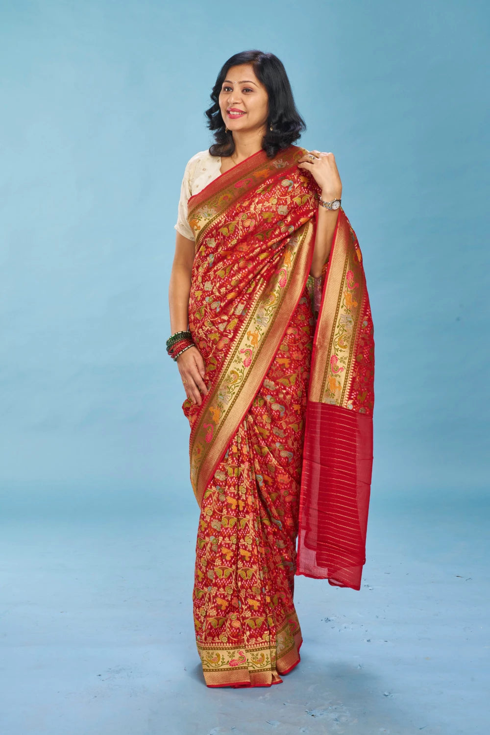 Soft Cardinal Red Elegance