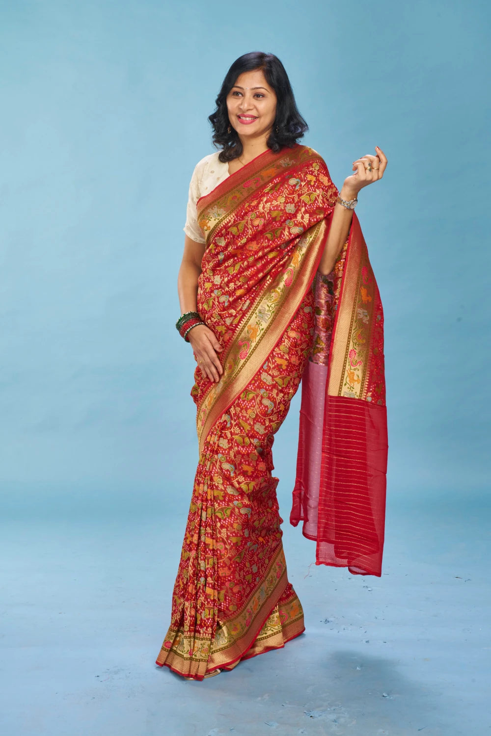 Soft Cardinal Red Elegance