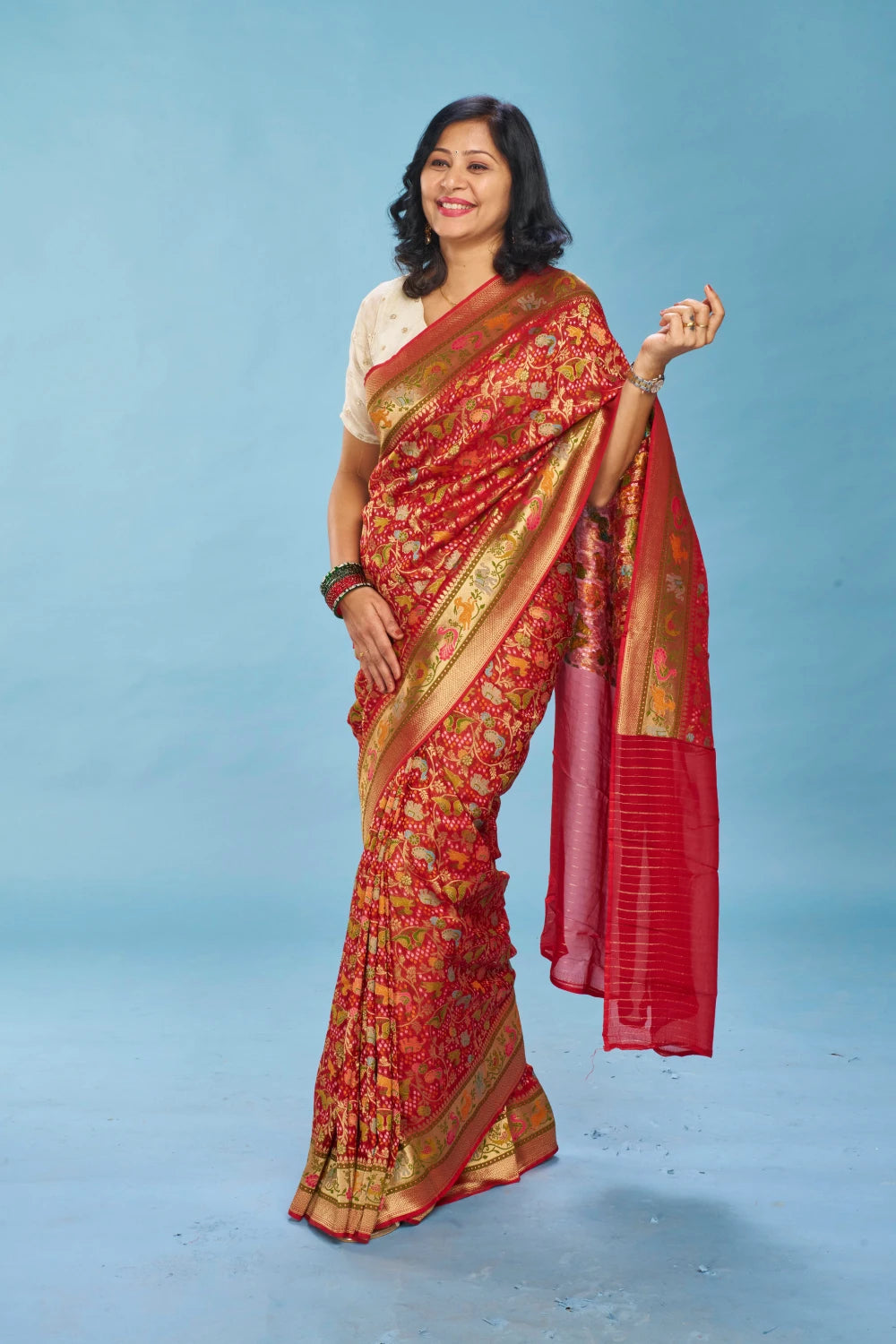 Soft Cardinal Red Elegance