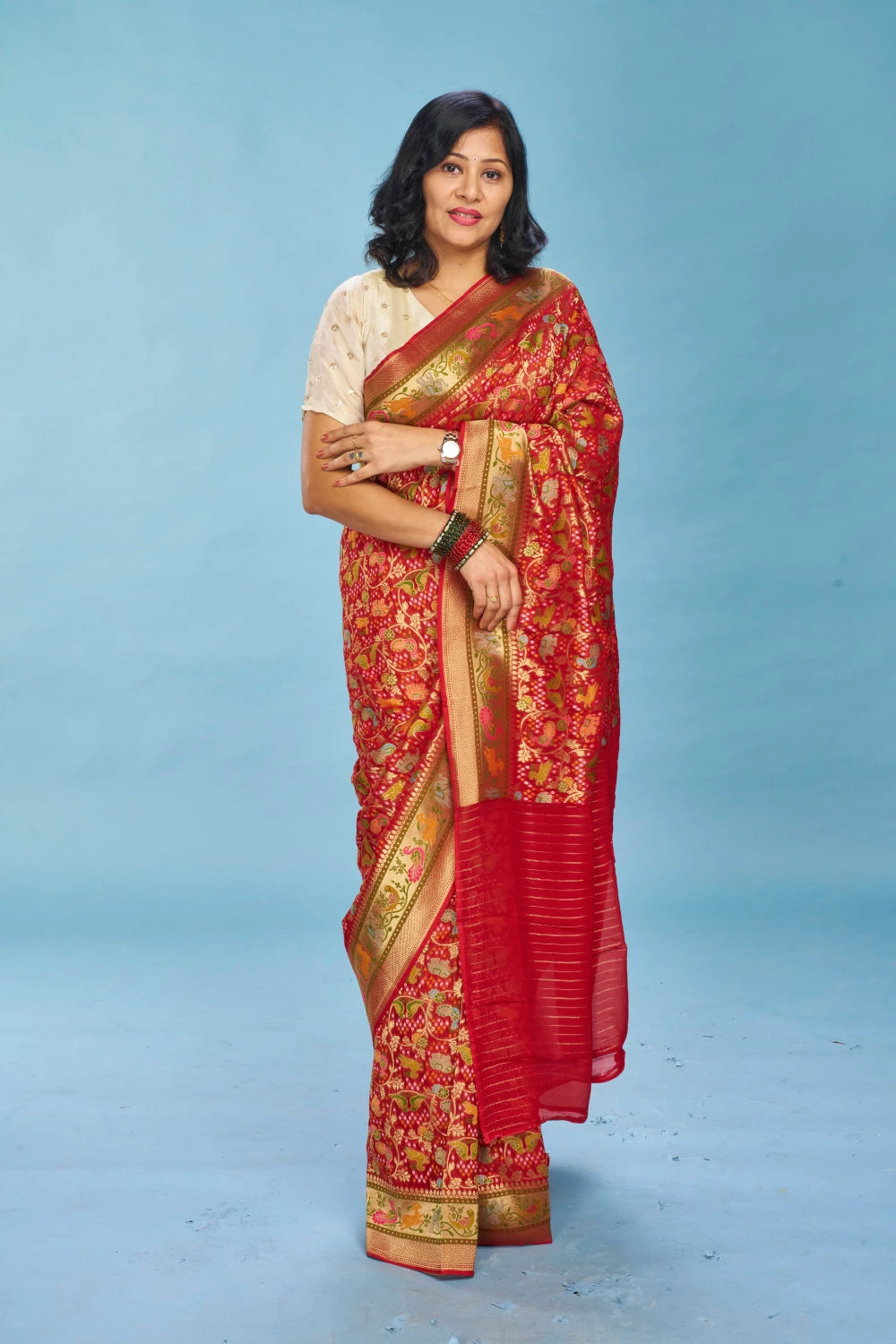 Soft Cardinal Red Elegance