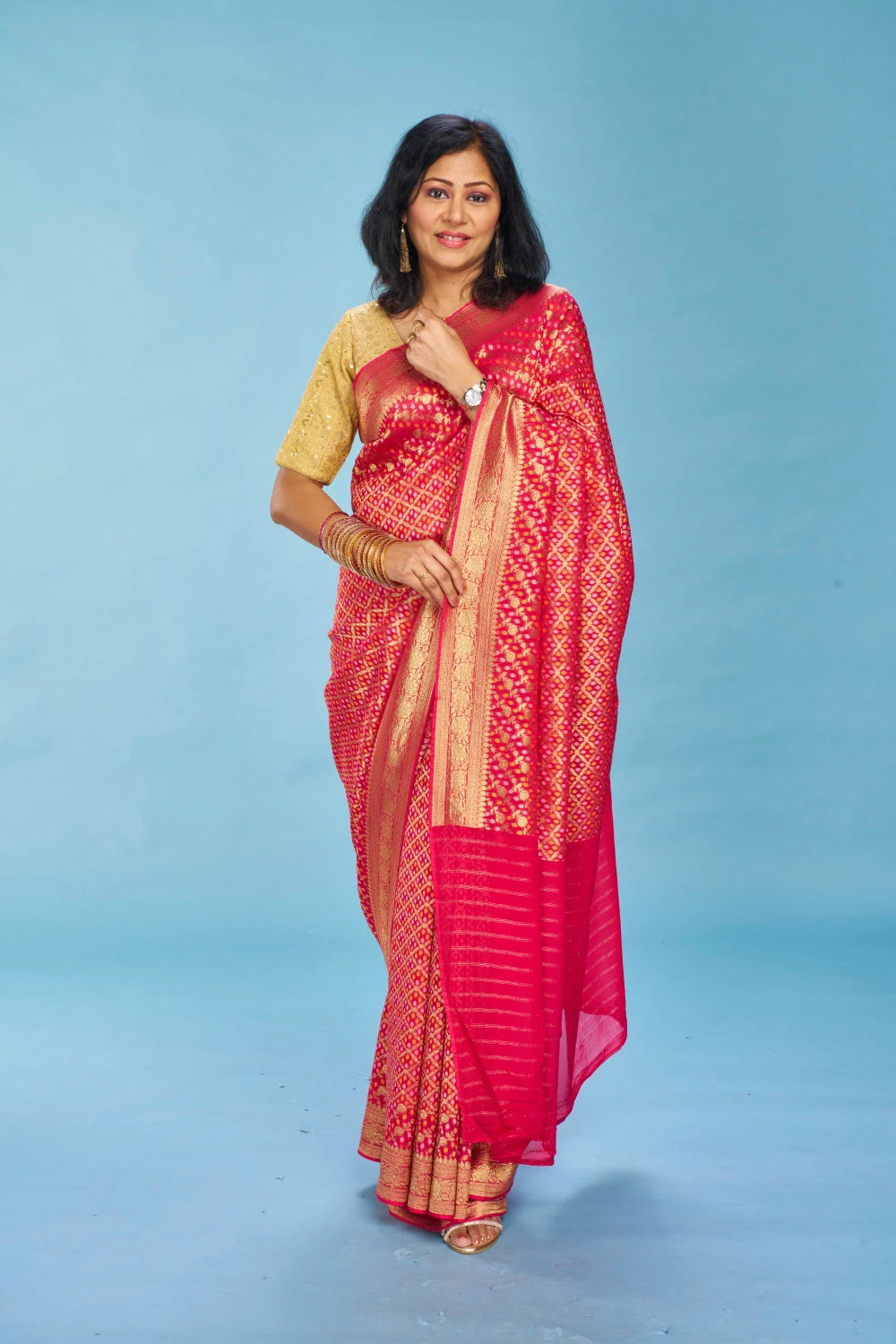 Poised Rani Pink Elegance