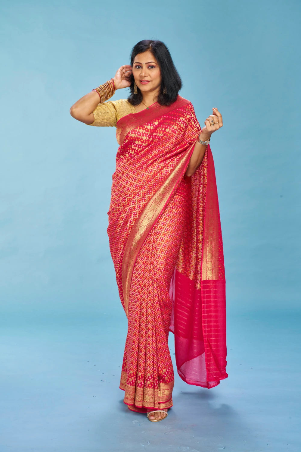 Poised Rani Pink Elegance