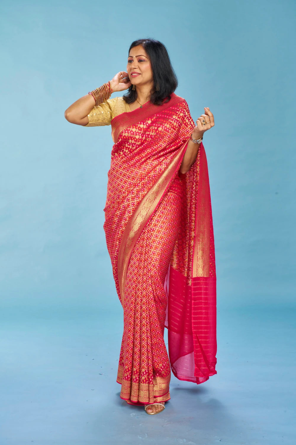 Poised Rani Pink Elegance