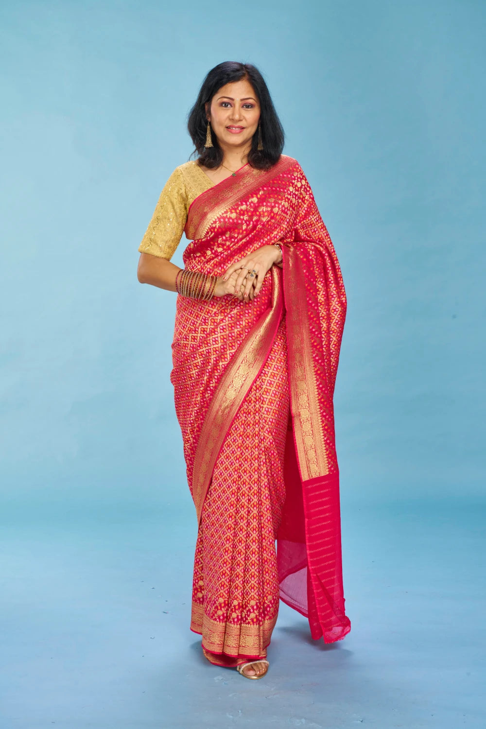 Poised Rani Pink Elegance