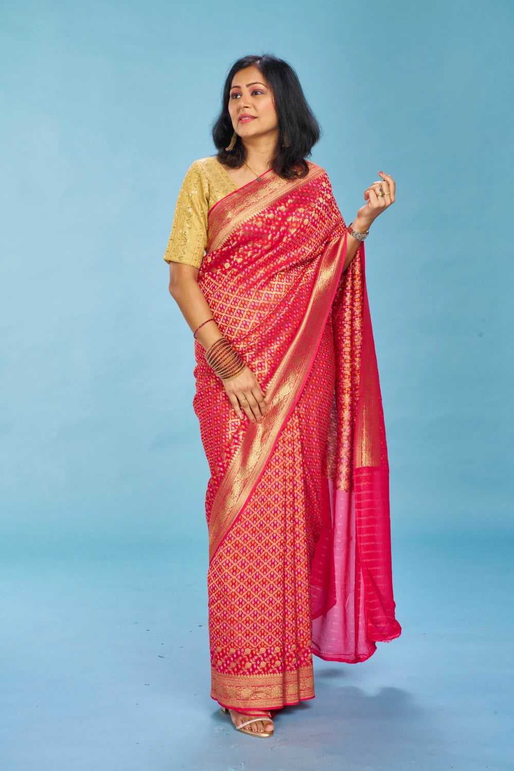 Poised Rani Pink Elegance