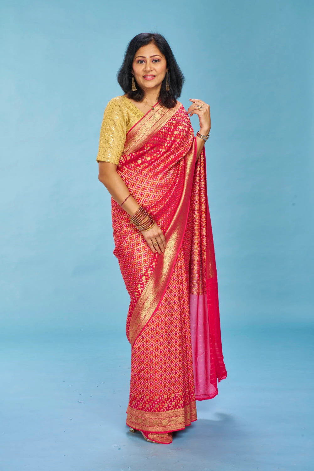 Poised Rani Pink Elegance