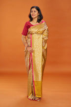 Enchanting Mustard Gold Elegance